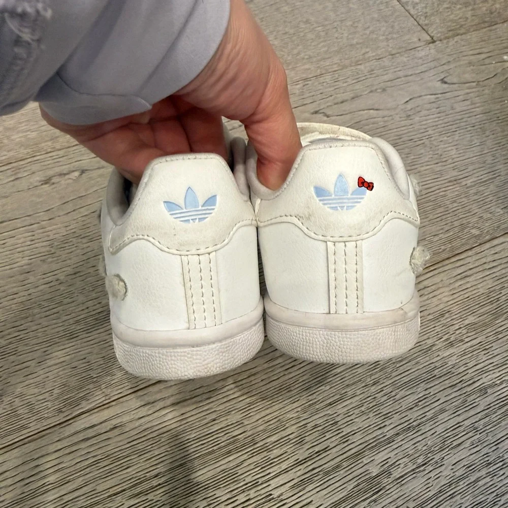 White Adidas Sneakers - Picture 2 of 4